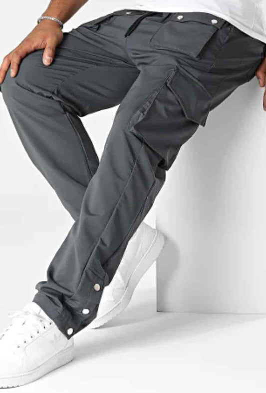 Pantalon cargo anthracite